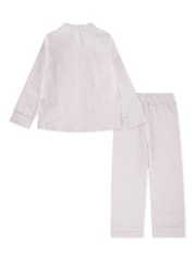Polo Ralph Lauren Pink 100% Cotton Long Sleeve Pyjamas Top and Bottoms Set - Image 2 of 4