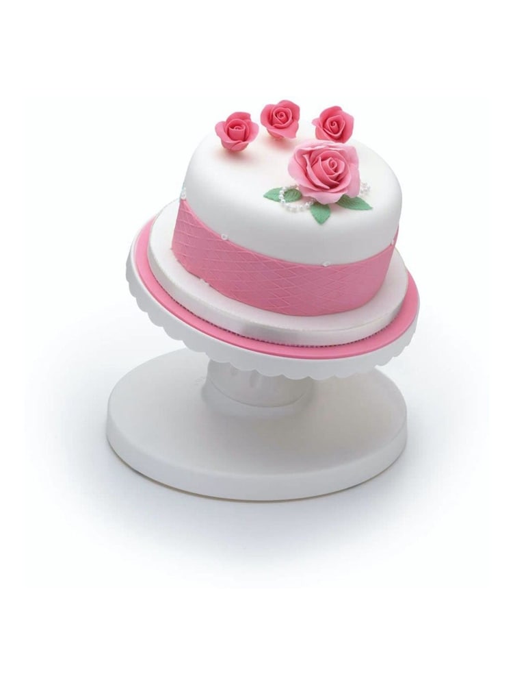 Kitchencraft Assorted Tilting Cake Decorating Turntable Easy Use - Image 1 of 4