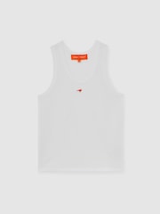 Reiss White Rush McLaren F1 Team Speedmark Knit Vest - Image 2 of 8