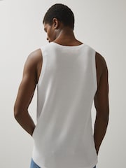 Reiss White Rush McLaren F1 Team Speedmark Knit Vest - Image 5 of 8