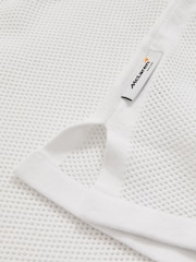 Reiss White Rush McLaren F1 Team Speedmark Knit Vest - Image 7 of 8