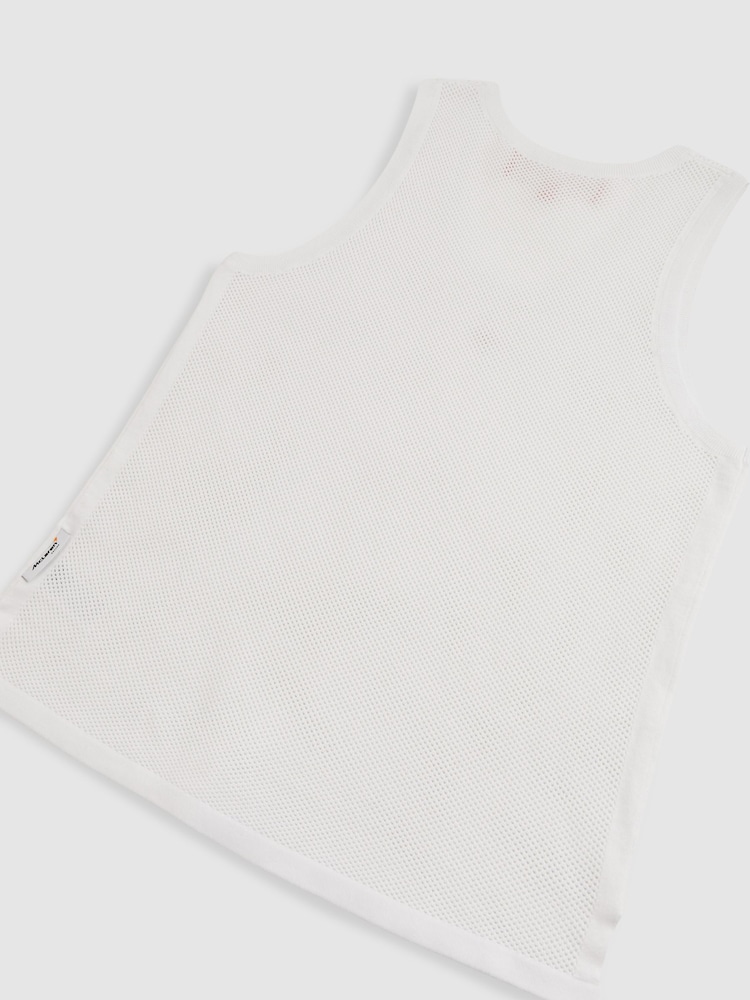 Reiss White Rush McLaren F1 Team Speedmark Knit Vest - Image 8 of 8