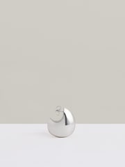Reiss Silver Tone Calla Curve Scoop Earrings - Image 4 of 4
