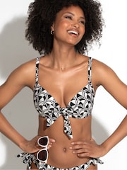 Pour Moi Casablanca Lightly Underwired Tie Front Top - Imagen 3 de 5