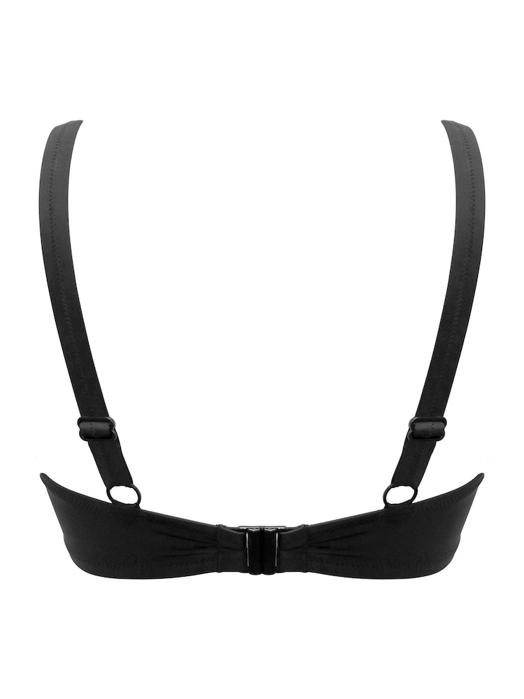 Pour Moi Black Samoa Bikini Top - Image 4 of 4