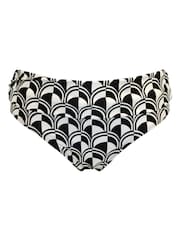 Pour Moi Chrome Black Roll Top Casablanca Bikini Briefs - Image 3 of 4