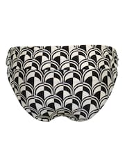 Pour Moi Chrome Black Roll Top Casablanca Bikini Briefs - Image 4 of 4