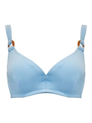 Blau - Pour Moi – Cali – Bikini-Oberteil mit verdecktem Bügel - Bild 3 von 4