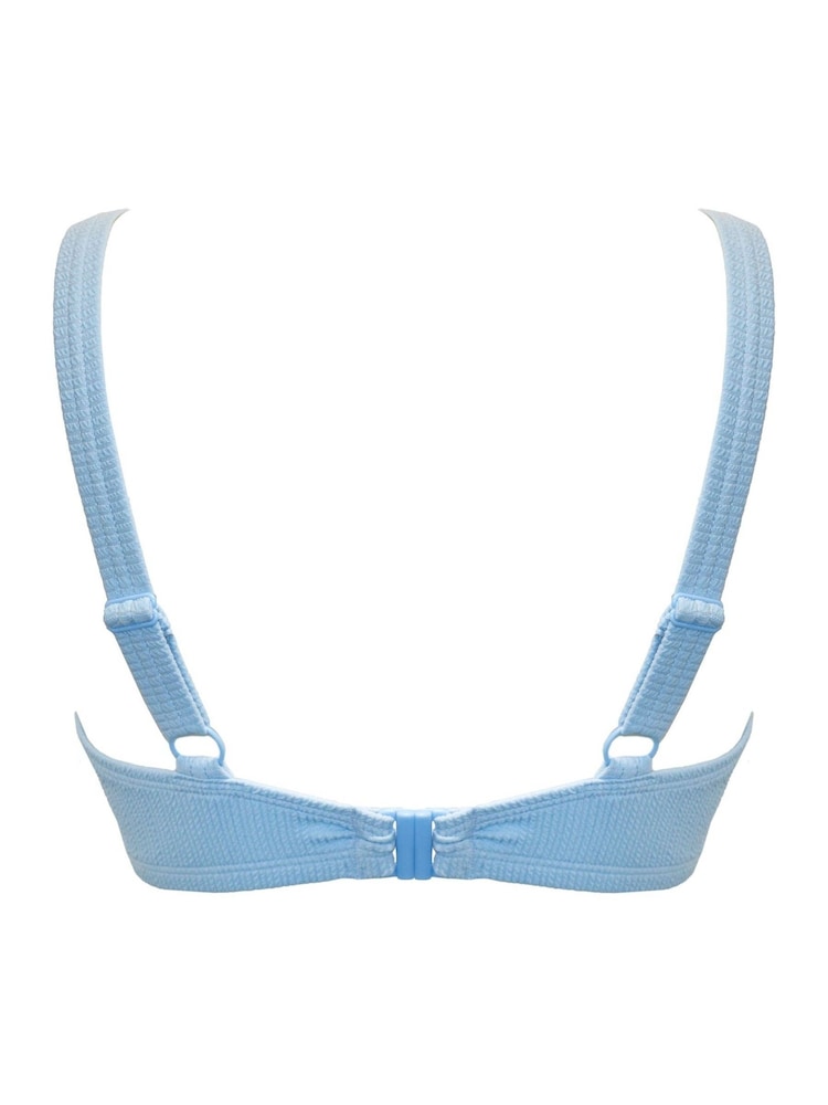 Blau - Pour Moi – Cali – Bikini-Oberteil mit verdecktem Bügel - Bild 4 von 4