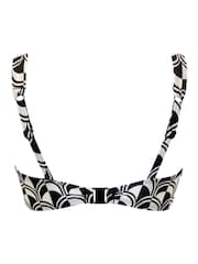 Pour Moi Black Non Padded Casablanca Lightly Underwired Tie Front Top - Image 4 of 4