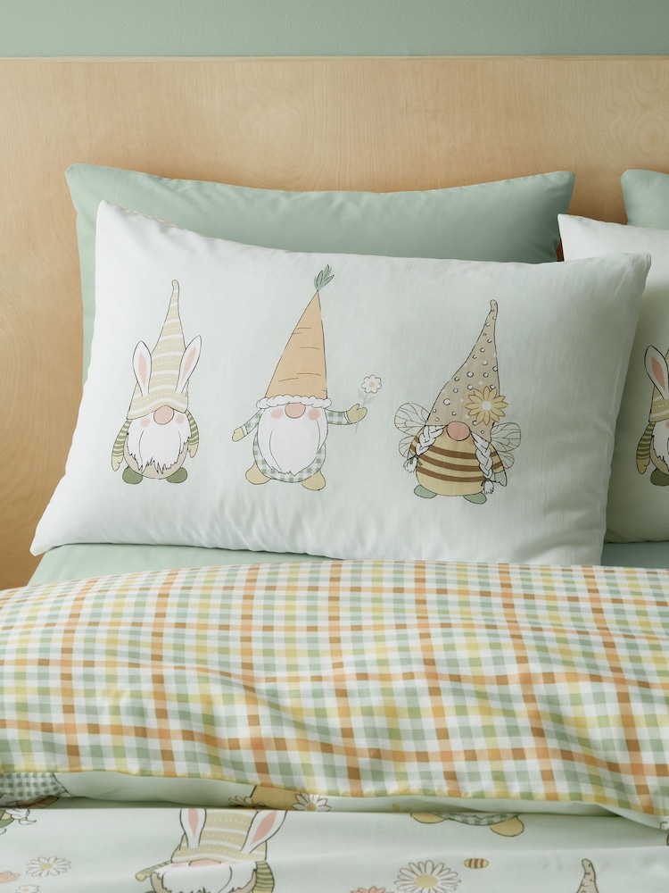 Ensemble housse de couette réversible Catherine Lansfield Spring Gonks - Image 3 of 5