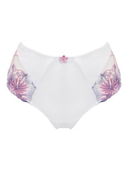 Pour Moi White Mix High Waist St Tropez Bikini Briefs - Image 3 of 4