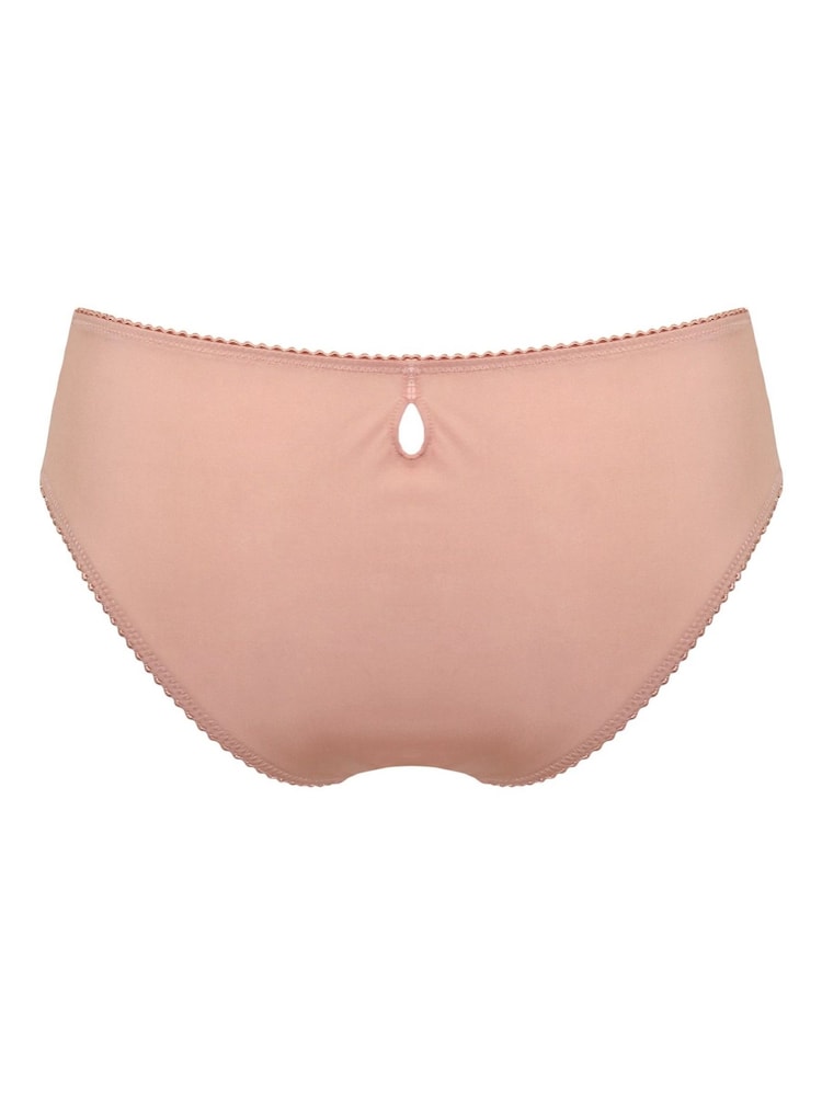 Roze - Pour Moi Sofia geborduurde kanten bikinibroekje - Image 4 of 4