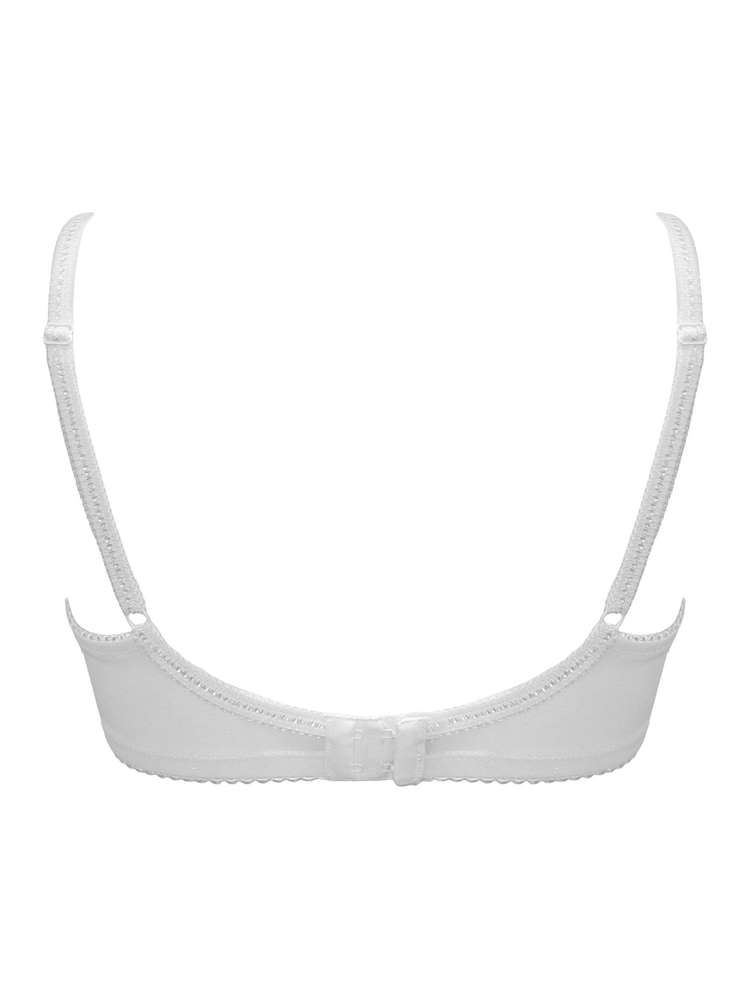 Pour Moi Off White Full Cup St Tropez Padded Balcony Bra - Image 4 of 4