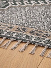French Connection Natural Poppyfield Printed Rug - Image 3 of 5