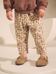 Leopard Print Mom Jeans (3mths-7yrs) - Image 1 of 4