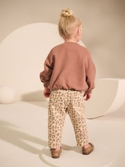 Leopard Print Mom Jeans (3mths-7yrs) - Image 3 of 4
