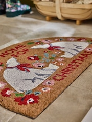 Cath Kidston Home for Christmas Slogan Doormat - Image 2 of 3
