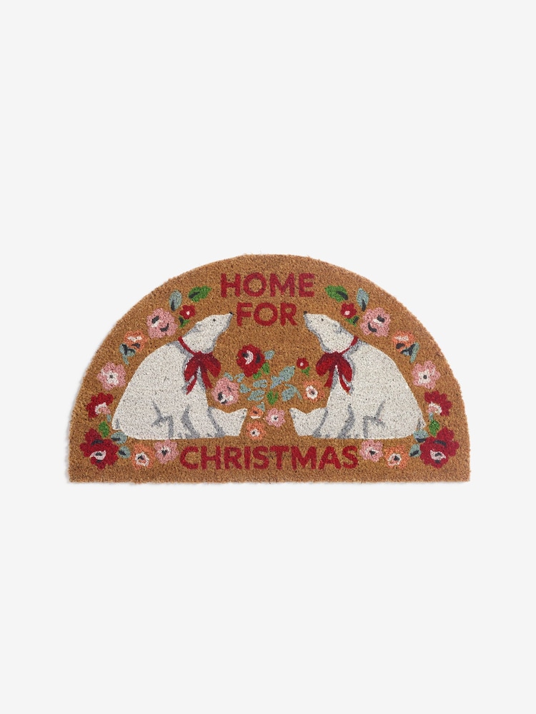 Cath Kidston Home for Christmas Slogan Doormat - Image 3 of 3