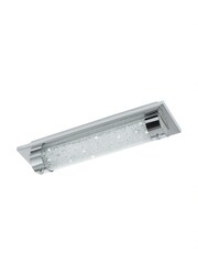Eglo Chrome Tolorico LED Crystal Bathroom Ceiling Light - Image 2 of 5