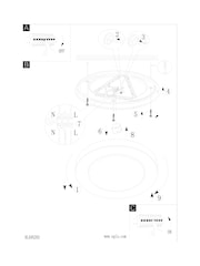 Eglo White Carpi LED Round Ceiling Light - Image 5 of 5