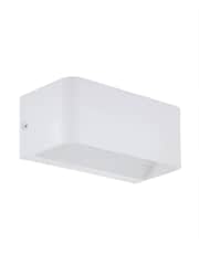 Eglo White Sania 4 LED Cube Aluminium Wall Light - Image 2 of 5