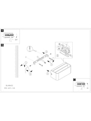 Eglo White Sania 4 LED Cube Aluminium Wall Light - Image 4 of 5