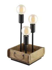 Eglo Brown Tooton Table Lamp - Image 2 of 5