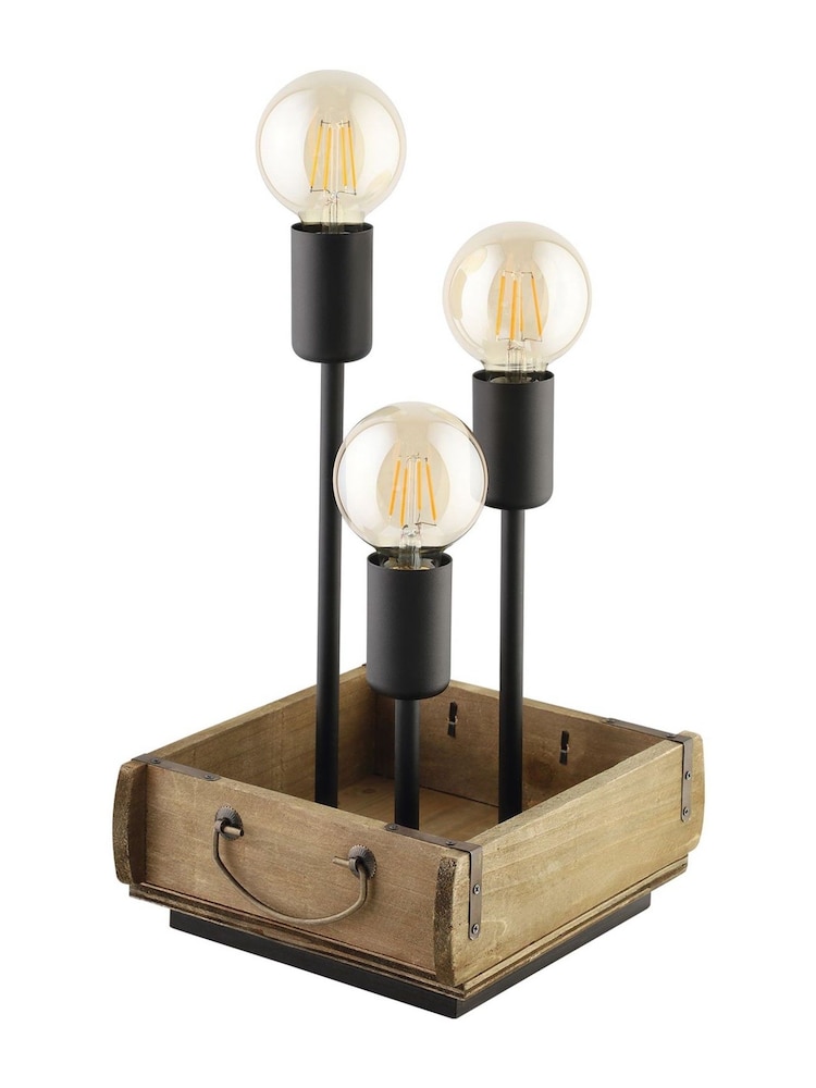 Eglo Brown Tooton Table Lamp - Image 2 of 5