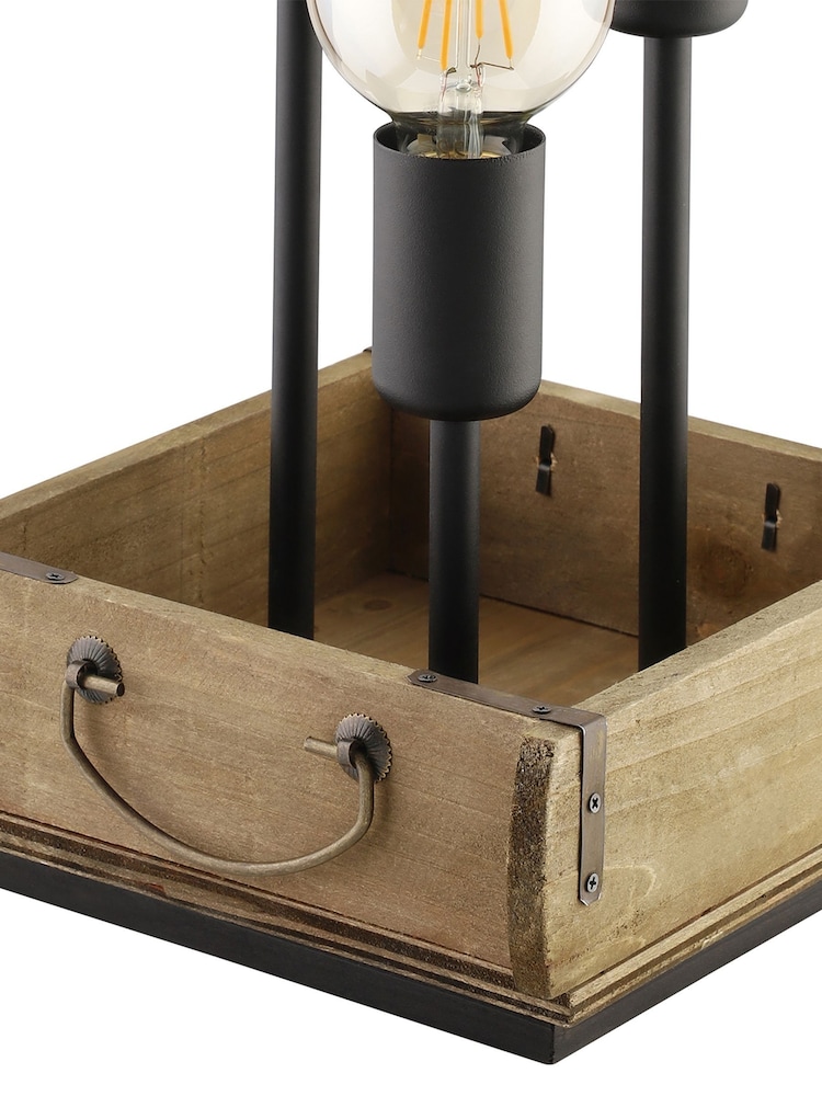 Eglo Brown Tooton Table Lamp - Image 5 of 5