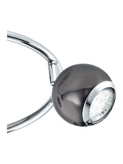 Eglo Chrome Bimeda Ceiling Light - Image 5 of 5