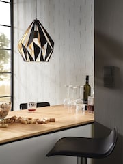 Eglo Gold Single Pendant E27 Carlton 1 Light - Image 1 of 5