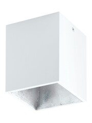 Eglo Silver Polasso Cuboid LED Ceiling Light - Image 2 of 5