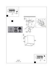 Eglo Silver Polasso Cuboid LED Ceiling Light - Image 4 of 5