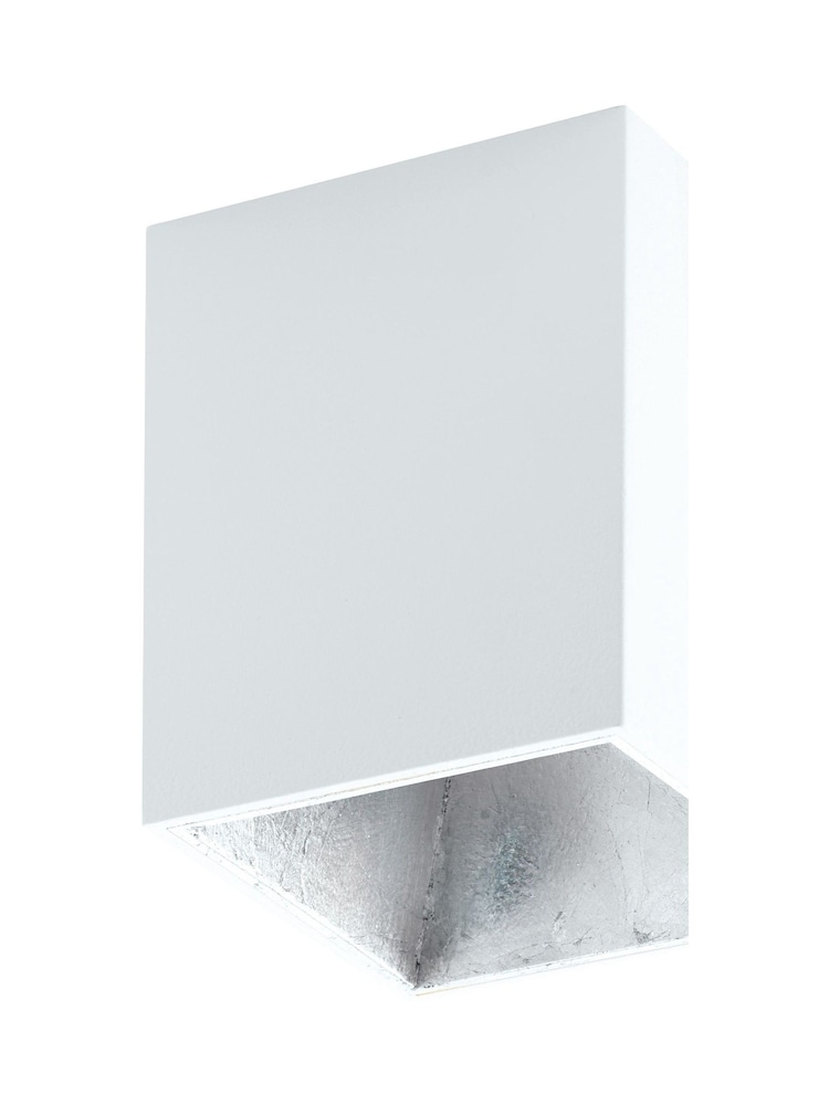 Eglo Silver Polasso Cuboid LED Ceiling Light - Image 5 of 5