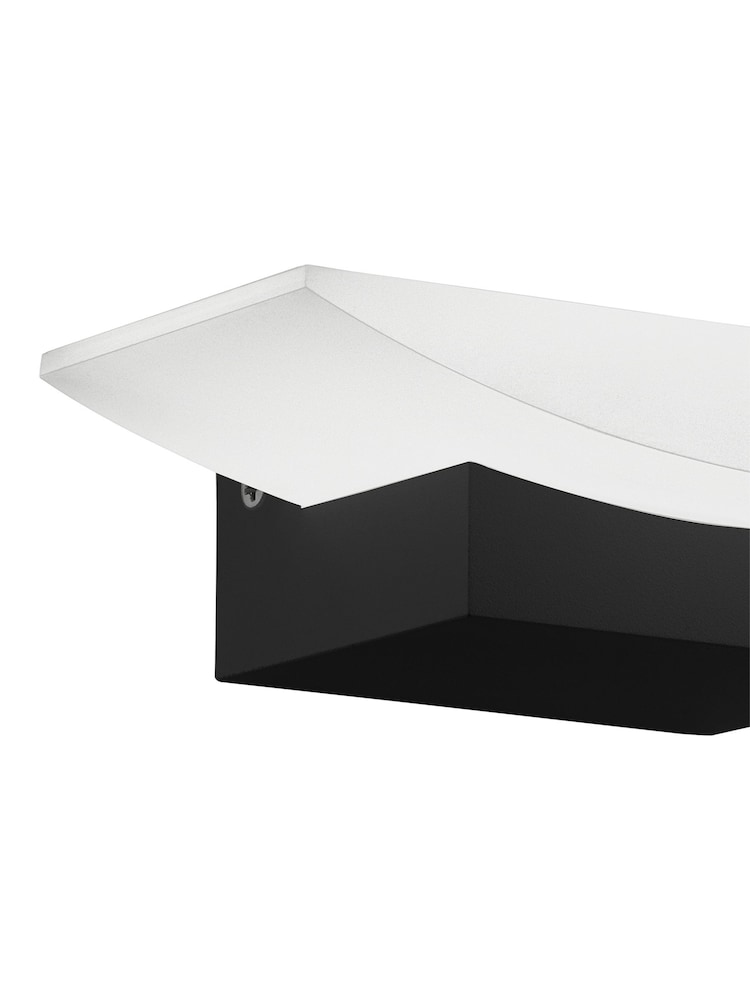 Eglo Black Metrass LED Uplighter Wall Light - Image 6 of 6