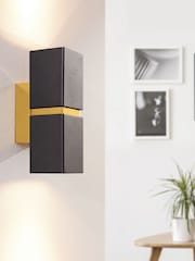 Eglo Gold Passa LED Wall Light - Image 1 of 5