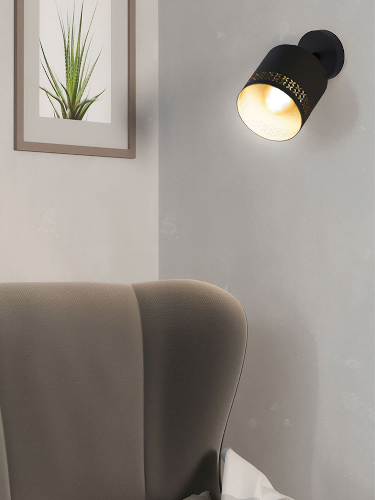Eglo Black Esteperra Decorative Single Spotlight - Image 1 of 6
