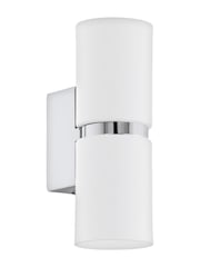 Eglo Chrome Passa 2 Light LED Wall Light - Image 2 of 5