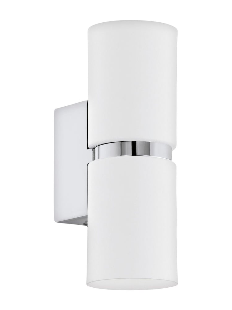 Eglo Chrome Passa 2 Light LED Wall Light - Image 2 of 5
