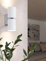Eglo Chrome Manilva 1 LED Square Wall Light - Image 1 of 6