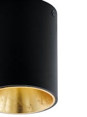 Eglo Gold Polasso Cylindrical LED Ceiling Light - Image 3 of 5