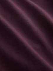 Figo roxo - Ajuste regular - Camiseta essencial com decote em V - Imagem 7 de 7