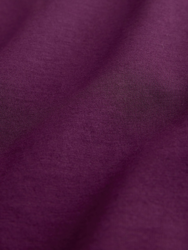 Purple Fig Regular Fit Signature SUPIMA® Cotton Crew Neck T-Shirt - Image 7 of 7