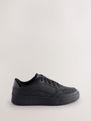 Clarks Black Older Barley Step Trainers - Image 1 of 1