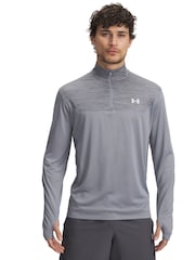 Under Armour Grey Tech 1/4 Zip Sweatshirt - Image 1 of 3