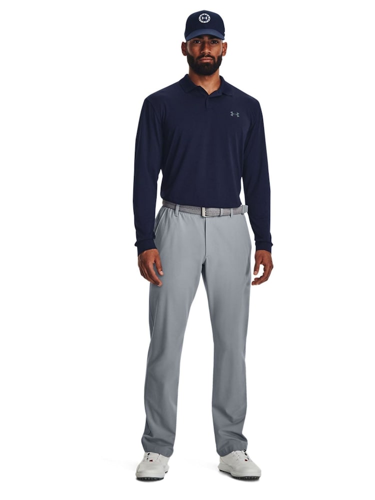 Under Armour Blue Matchplay Polo Shirt - Image 1 of 4 Under Armour Blue Matchplay Polo Shirt - Image 1 of 4