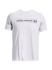 Under Armour White Camo Chest Stripe T-Shirt - Image 5 of 6