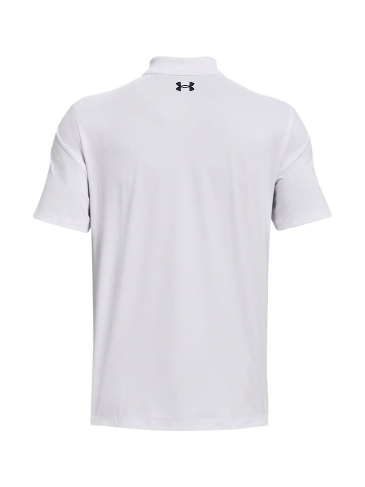 Under Armour White Matchplay Polo Shirt - Image 6 of 6 Under Armour White Matchplay Polo Shirt - Image 6 of 6