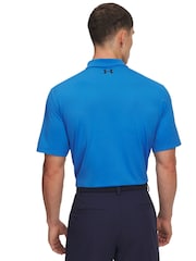 Under Armour Blue Matchplay Short Sleeve Polo Shirt - Image 2 of 2